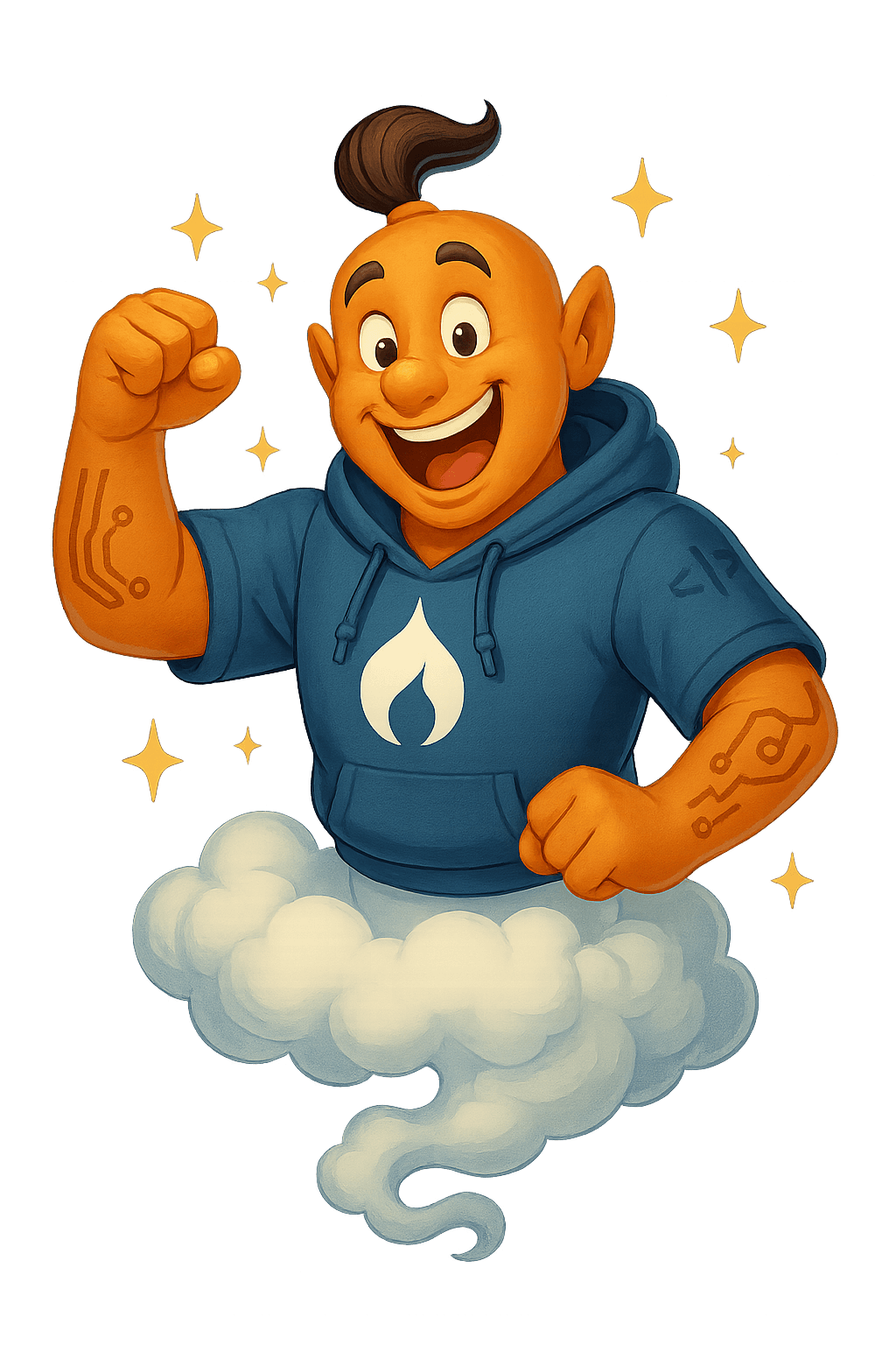 Floating Genie